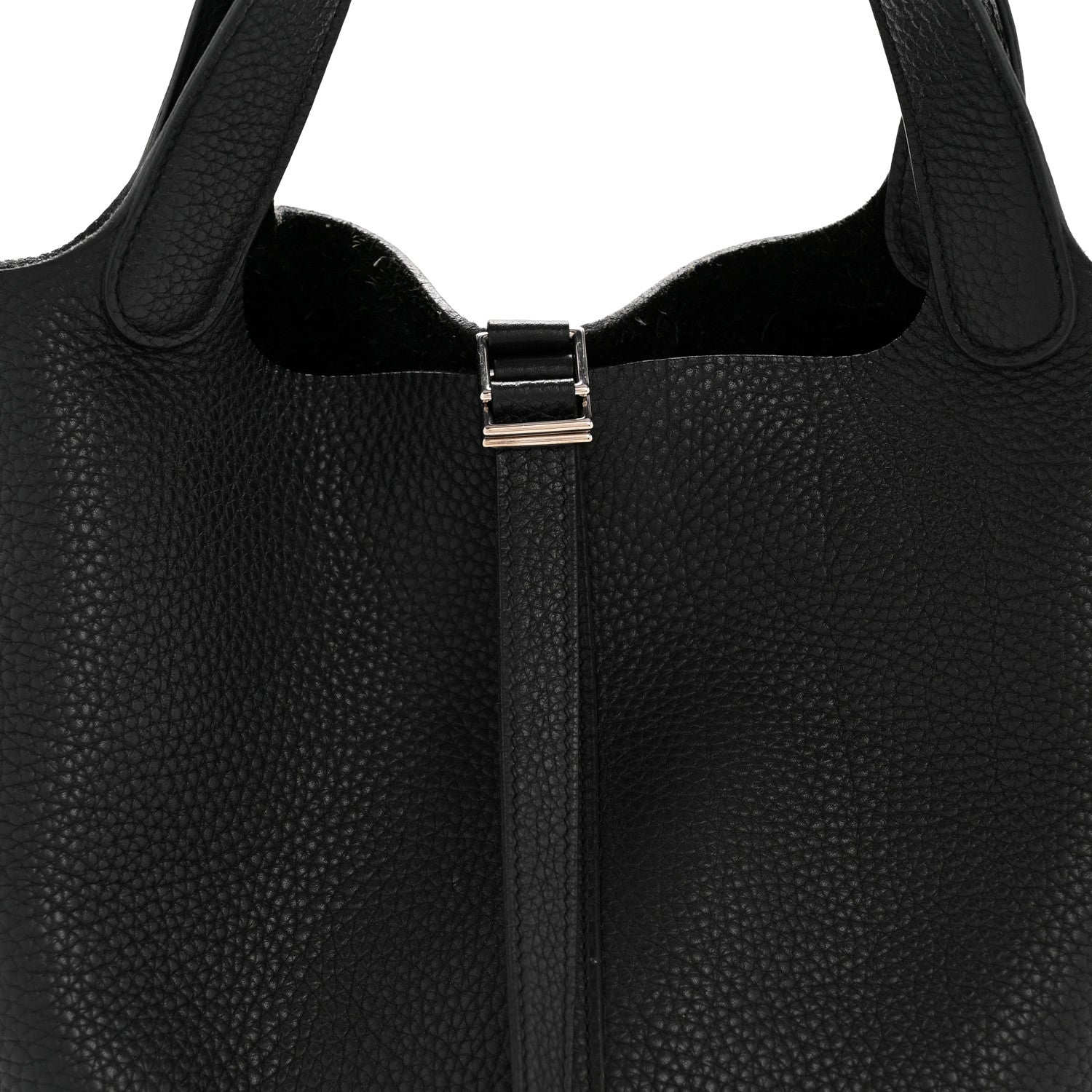 Hermes Taurillon Clemence Picotin Lock 22 MM Black 8 of 15