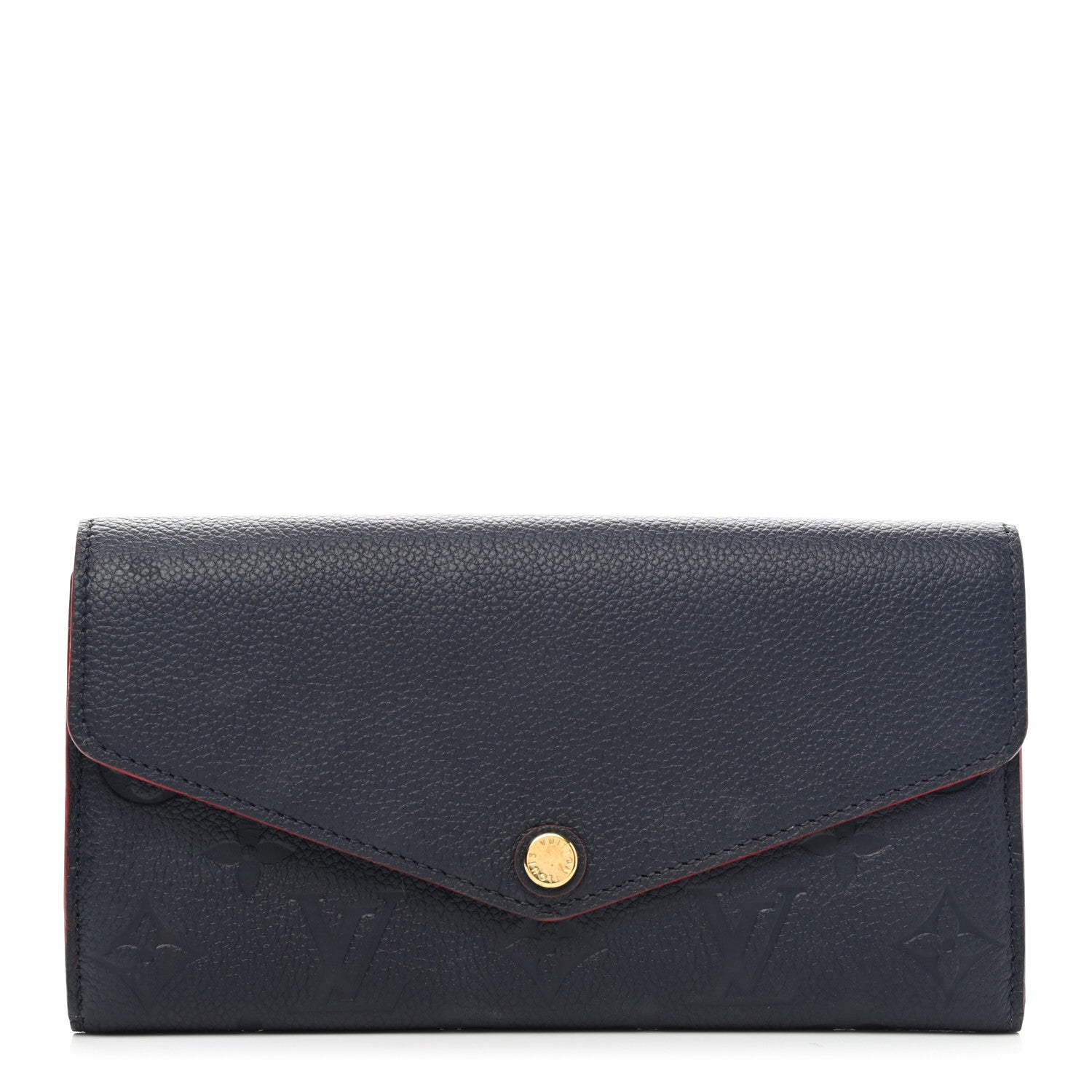 Louis Vuitton Empreinte Sarah Wallet NM Marine Rouge 1 of 7