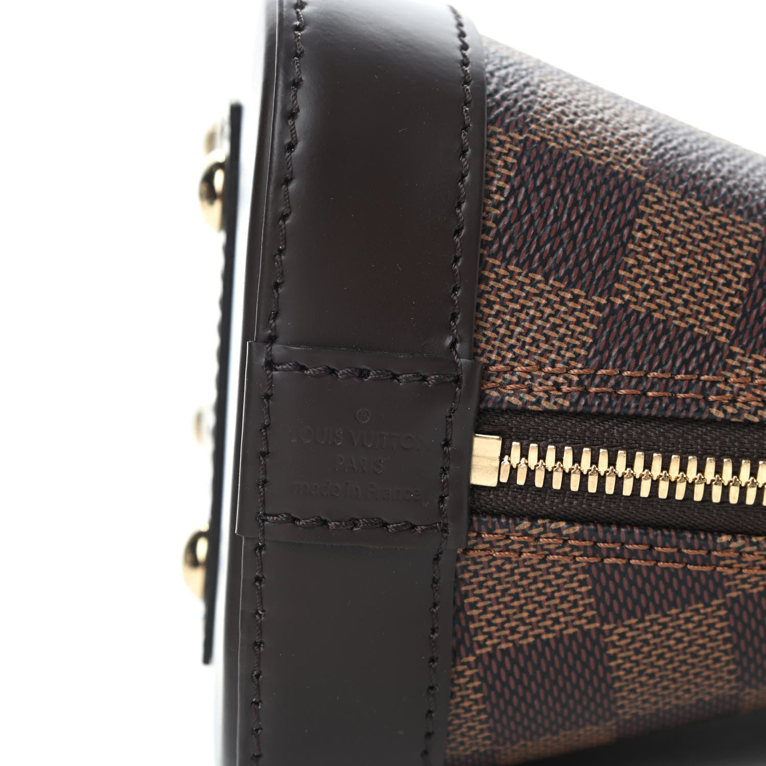 Louis Vuitton Damier Ebene Alma BB 6 of 9