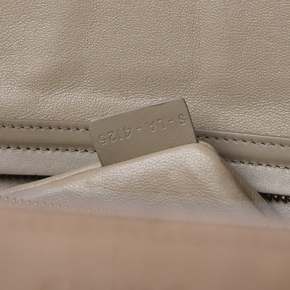 Celine Crocodile Embossed Nubuck Medium Phantom Luggage Beige 8 of 14