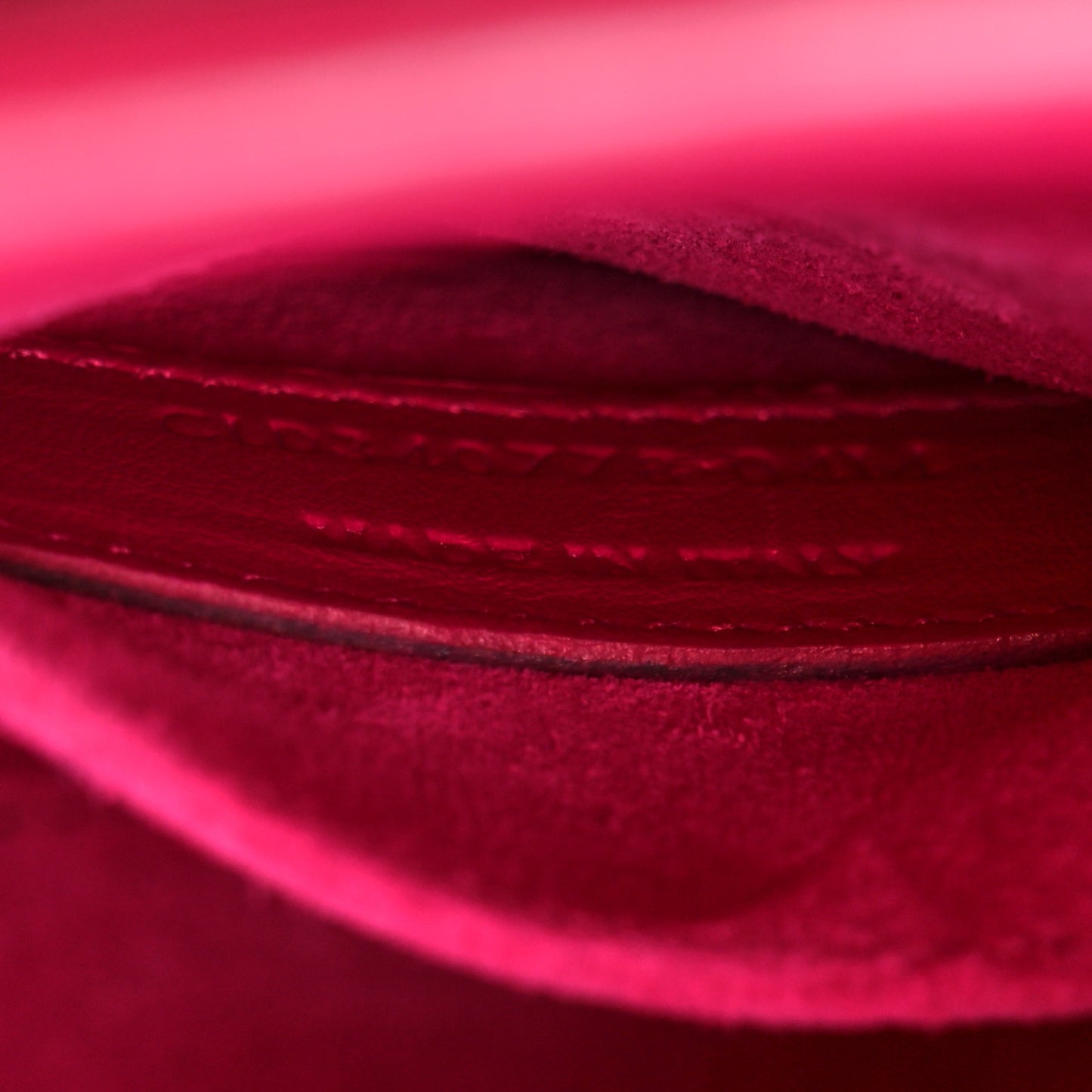 Calfskin Nano Sac De Jour Fluo Pink