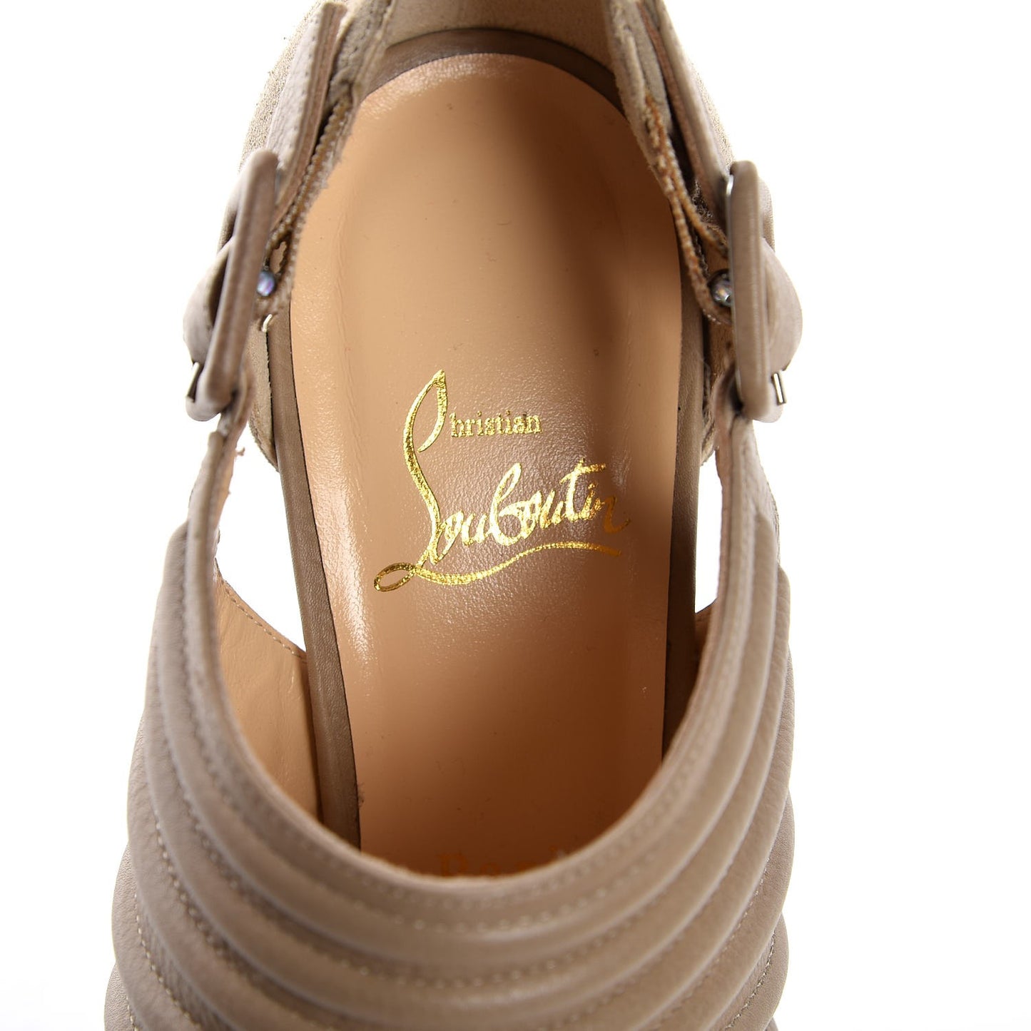 Suede Calfskin Bye Bye 160 Cutout Ankle Booties 40 Beige