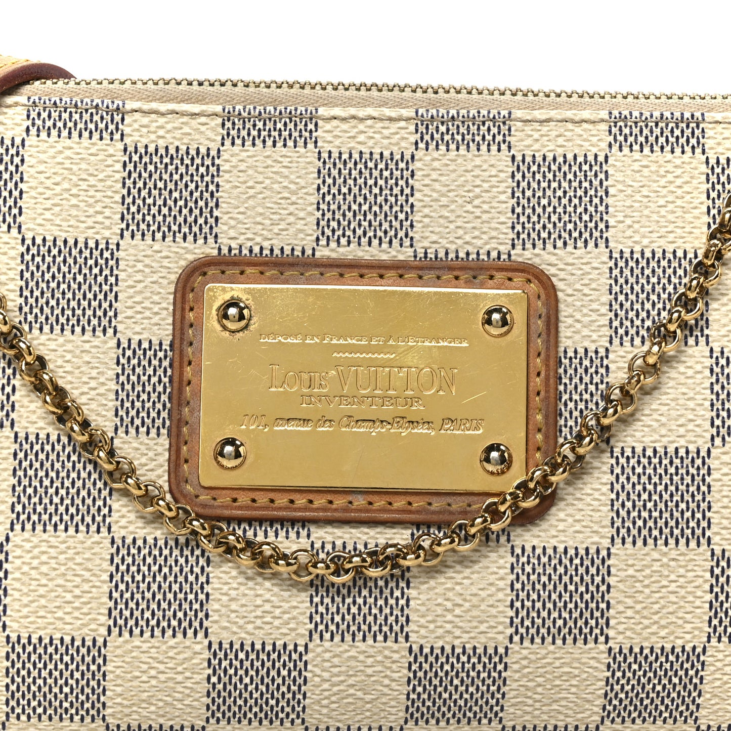 Damier Azur Eva Clutch
