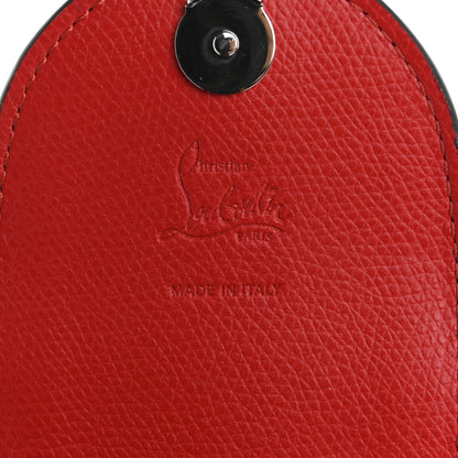 Christian Louboutin Calfskin Spiked Mini Explorafunk Keyring Bag Black 6 of 11