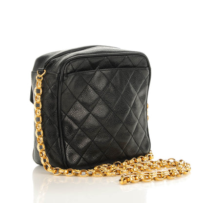 Chanel Caviar Quilted Camera Case Black 3 of 7