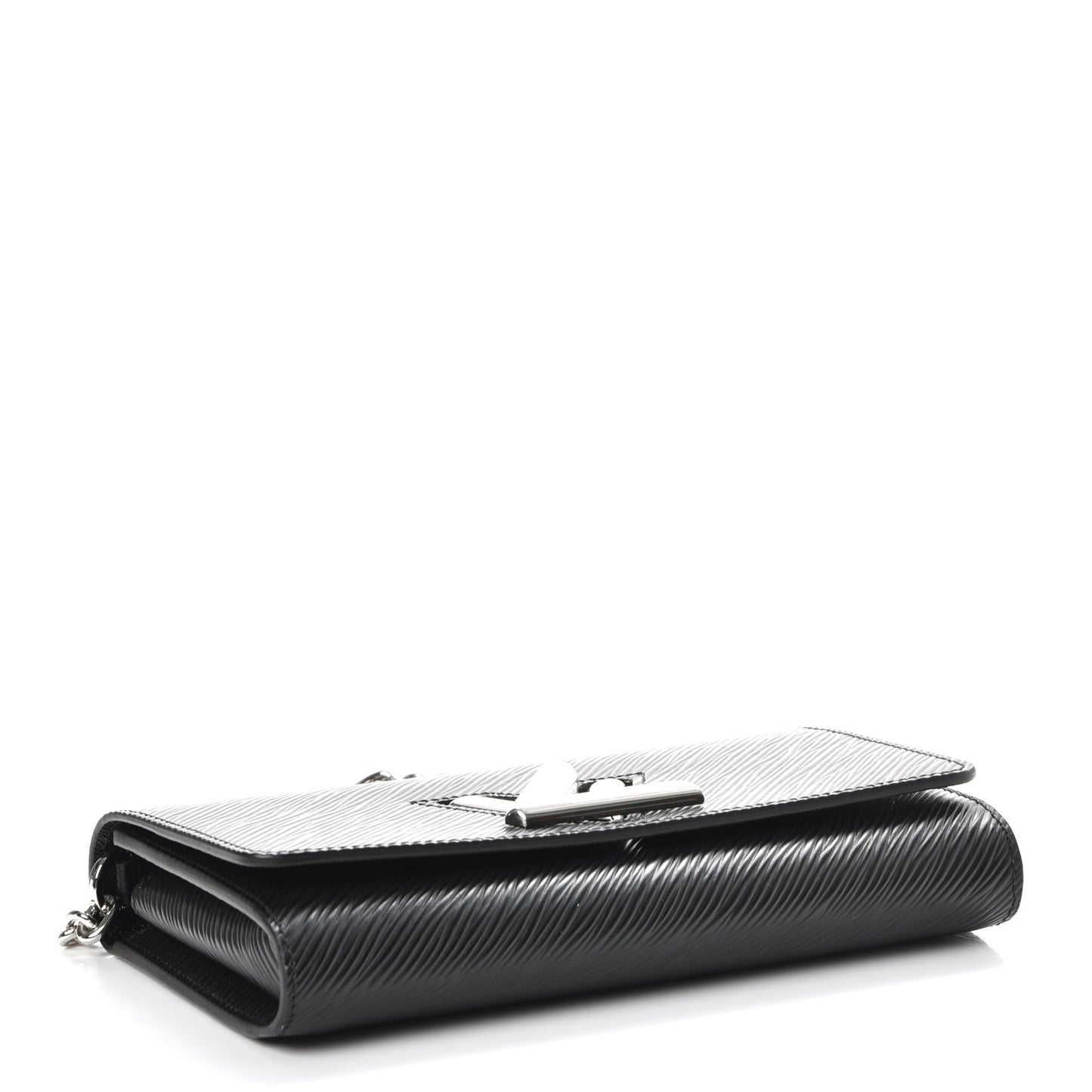 Epi Twist Chain Wallet Black