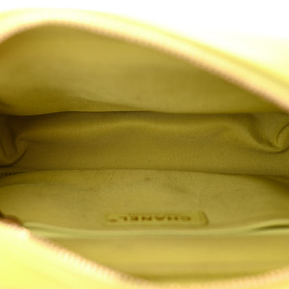 Chanel Calfskin Quilted Daily Chevron Camera Case Light Green 5 of 13
