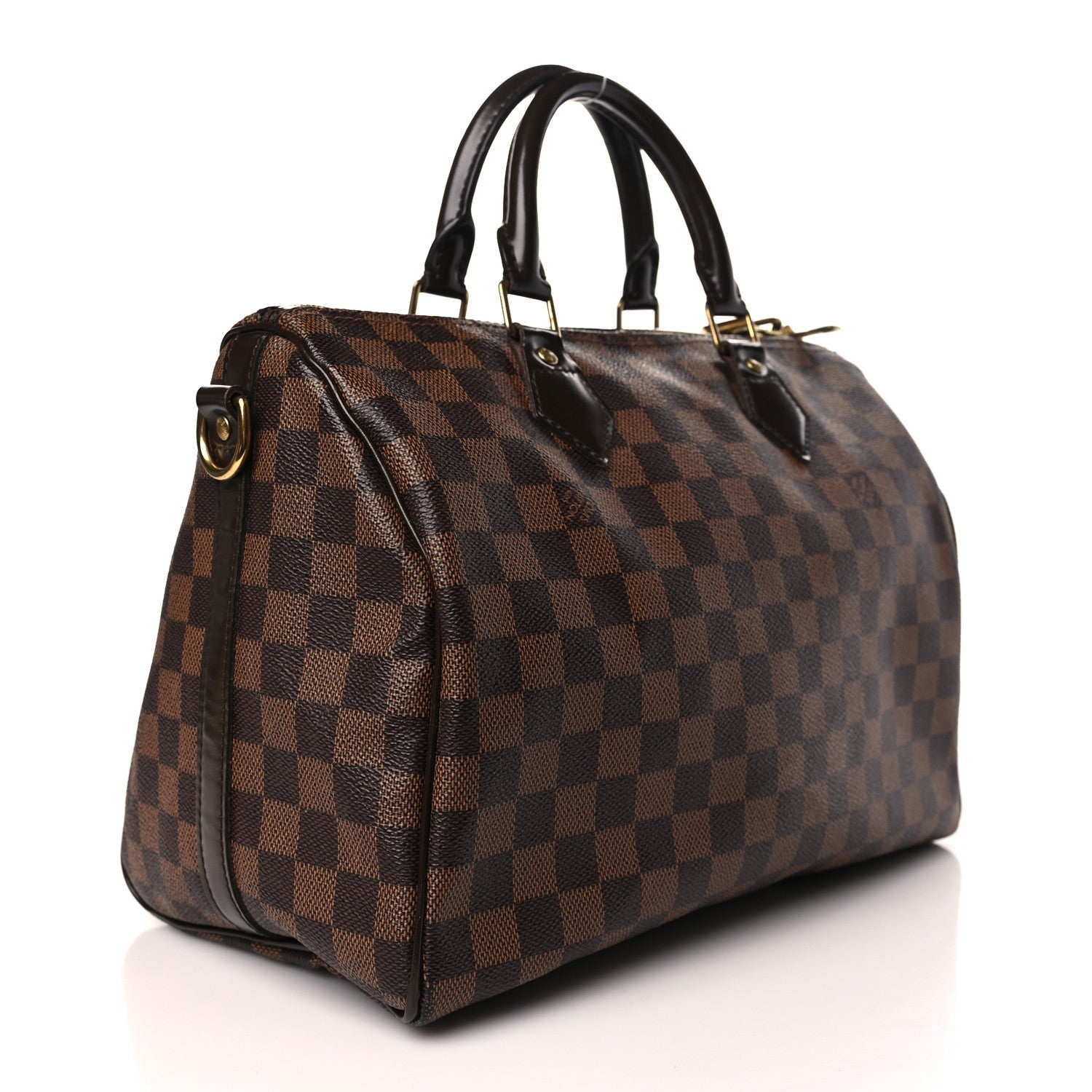 Louis Vuitton Damier Ebene Speedy Bandouliere 30 3 of 9