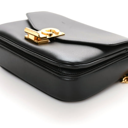 Celine Shiny Calfskin Small C Bag Black 6 of 8
