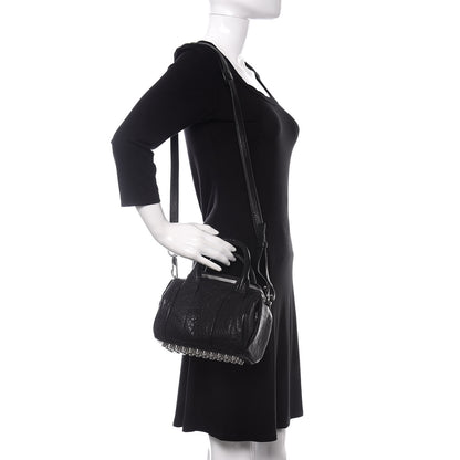 Alexander Wang Pebbled Lambskin Mini Rockie Black Rhodium Hardware 2 of 9