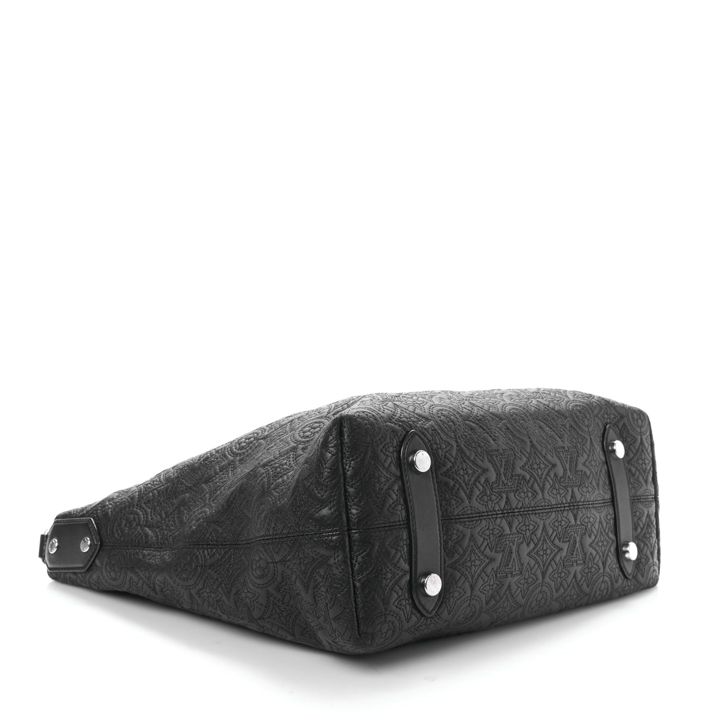 Monogram Lambskin Antheia Hobo PM Black