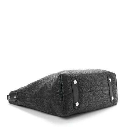 Louis Vuitton Monogram Lambskin Antheia Hobo PM Black 4 of 8