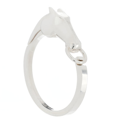 Hermes Sterling Silver PM Galop Bracelet ST 1 of 7