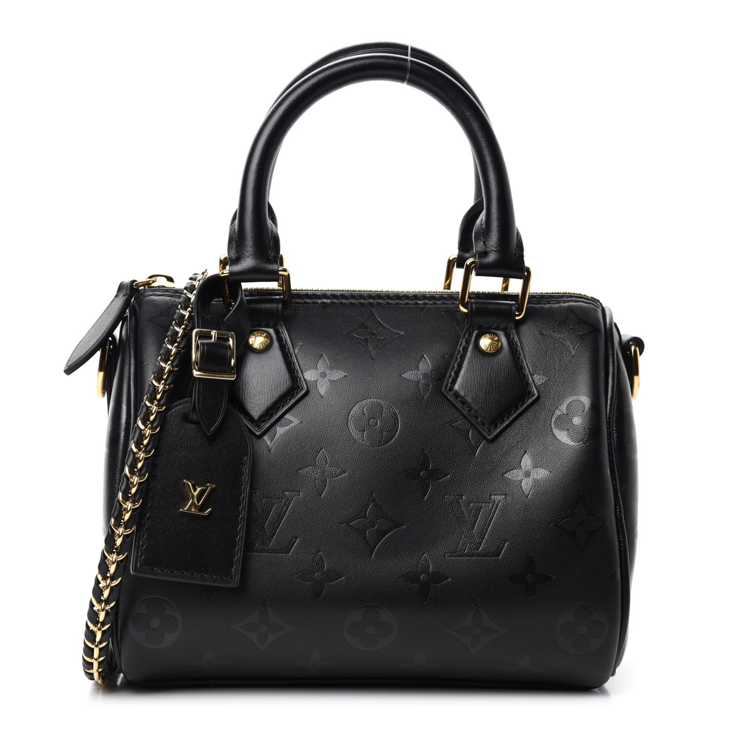 Louis Vuitton Monogram Ink Speedy BB Black 1 of 10