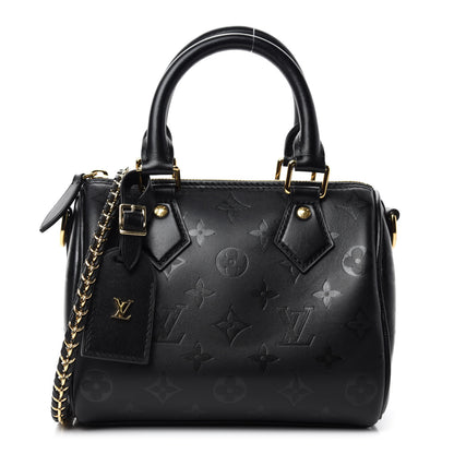 Louis Vuitton Monogram Ink Speedy BB Black 1 of 10