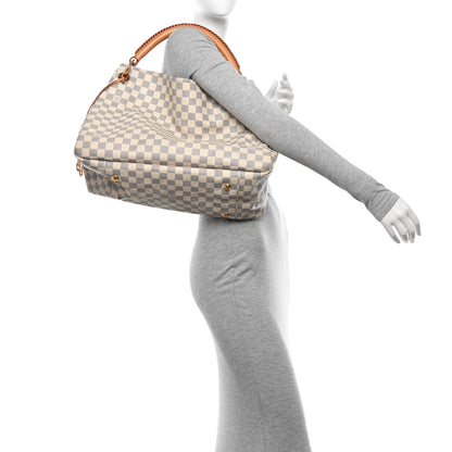 Louis Vuitton Damier Azur Artsy MM 2 of 11