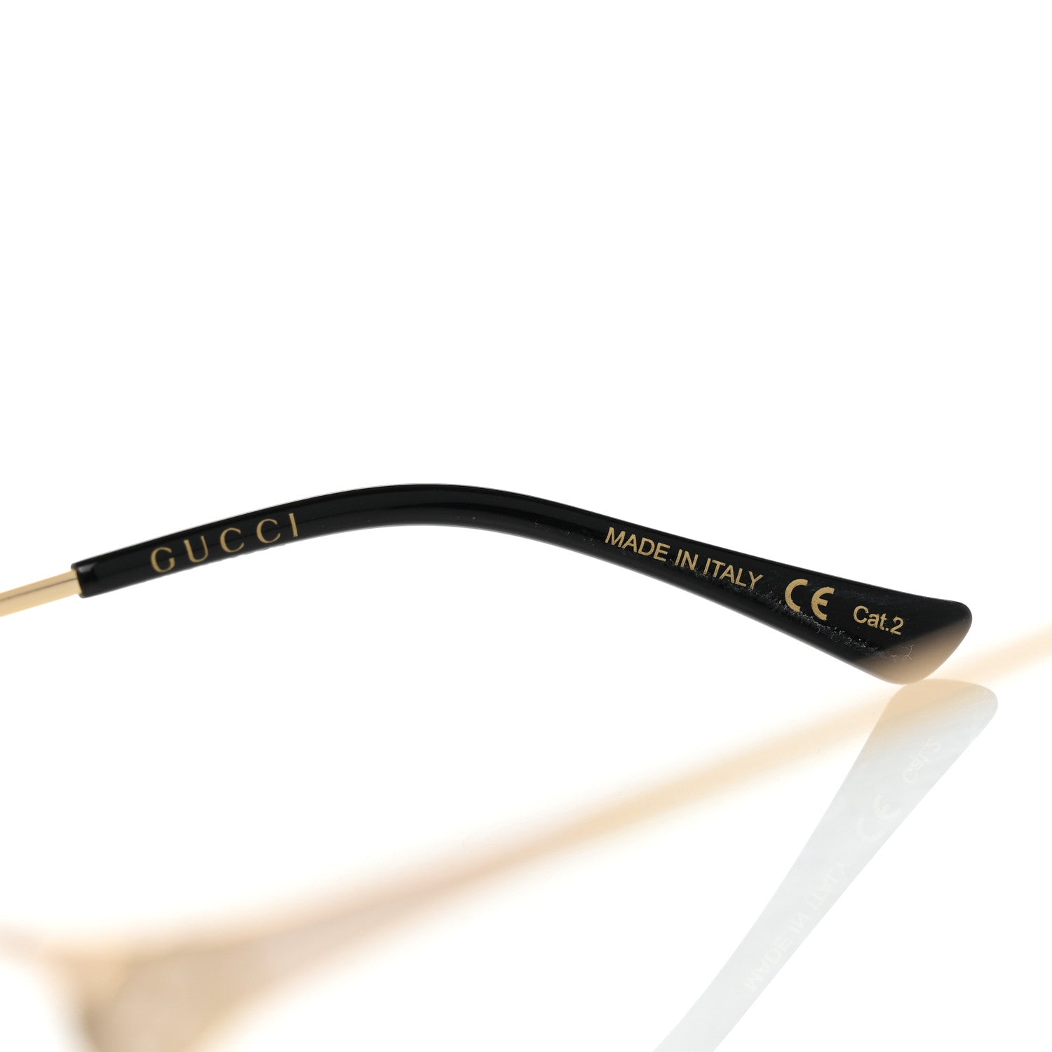 Gucci Acetate Metal Oversized Sunglasses GG0649SK Black 6 of 8