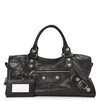 Balenciaga Agneau Giant 21 Silver Hardware Part Time Black 1 of 8