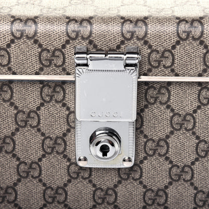 Gucci GG Supreme Monogram Globe-Trotter Beauty Case Brown 16 of 22
