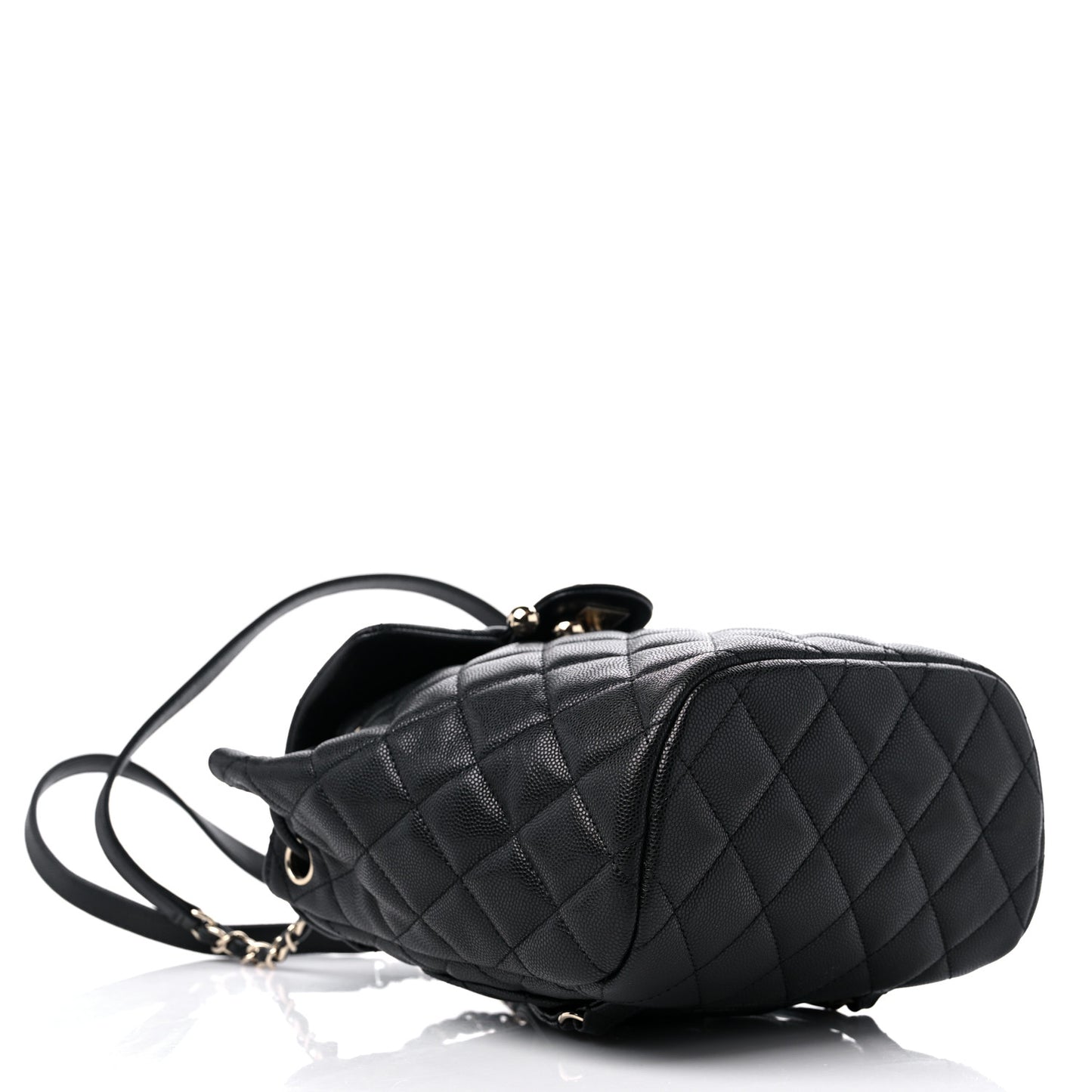 Caviar Quilted Mini Urban Spirit Backpack Black