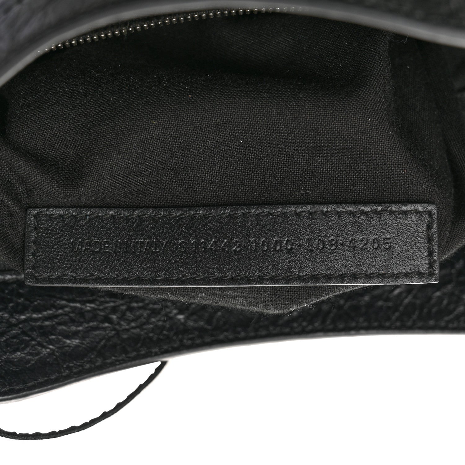 Balenciaga Agneau Arena Silver Hardware Small Le City Black 7 of 11