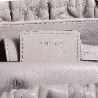 Christian Dior Gaufre Lambskin Cannage Delices Tote Grey 7 of 7