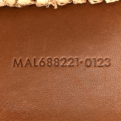 Saint Laurent Raffia Calfskin Medium Panier Tote Naturel 7 of 11