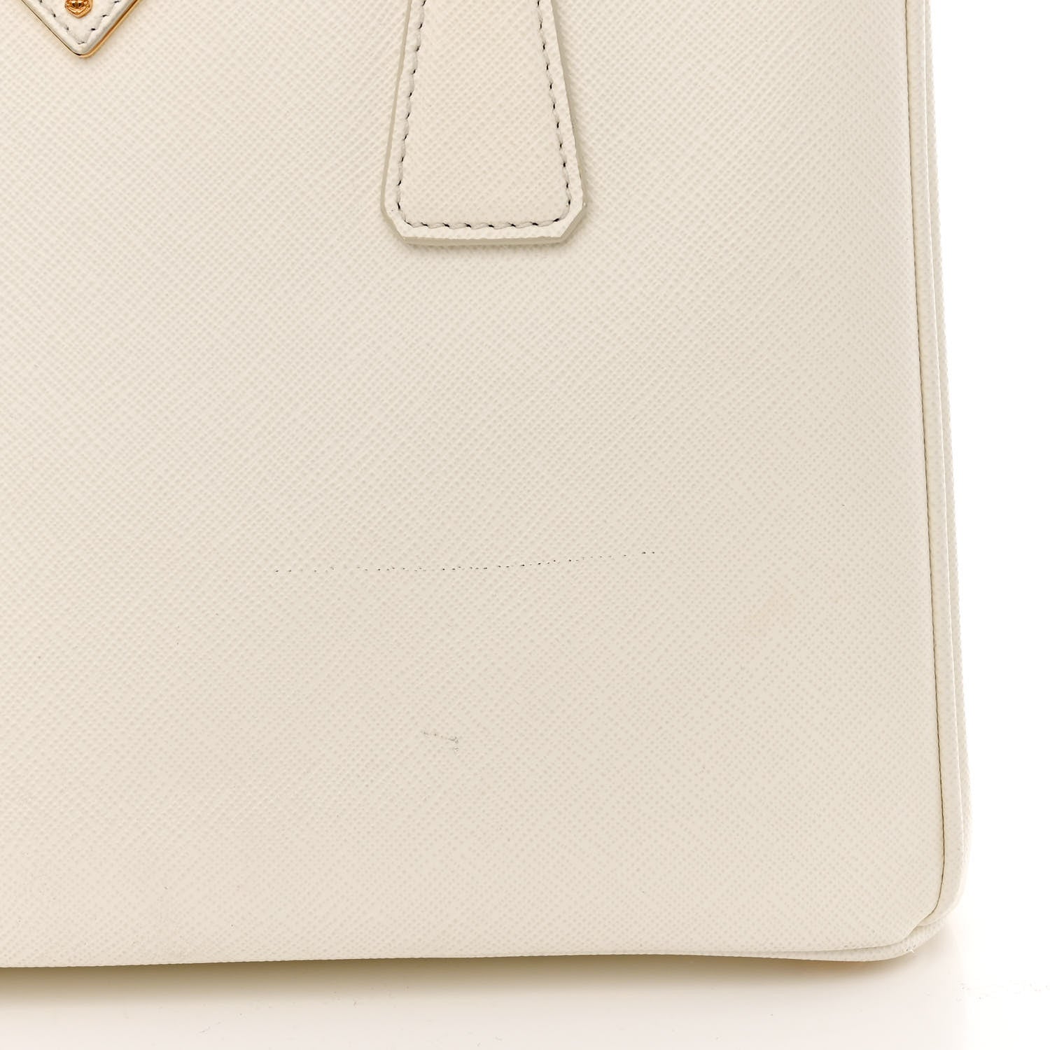 Prada Saffiano Lux Small Galleria Double Zip Tote White 12 of 13