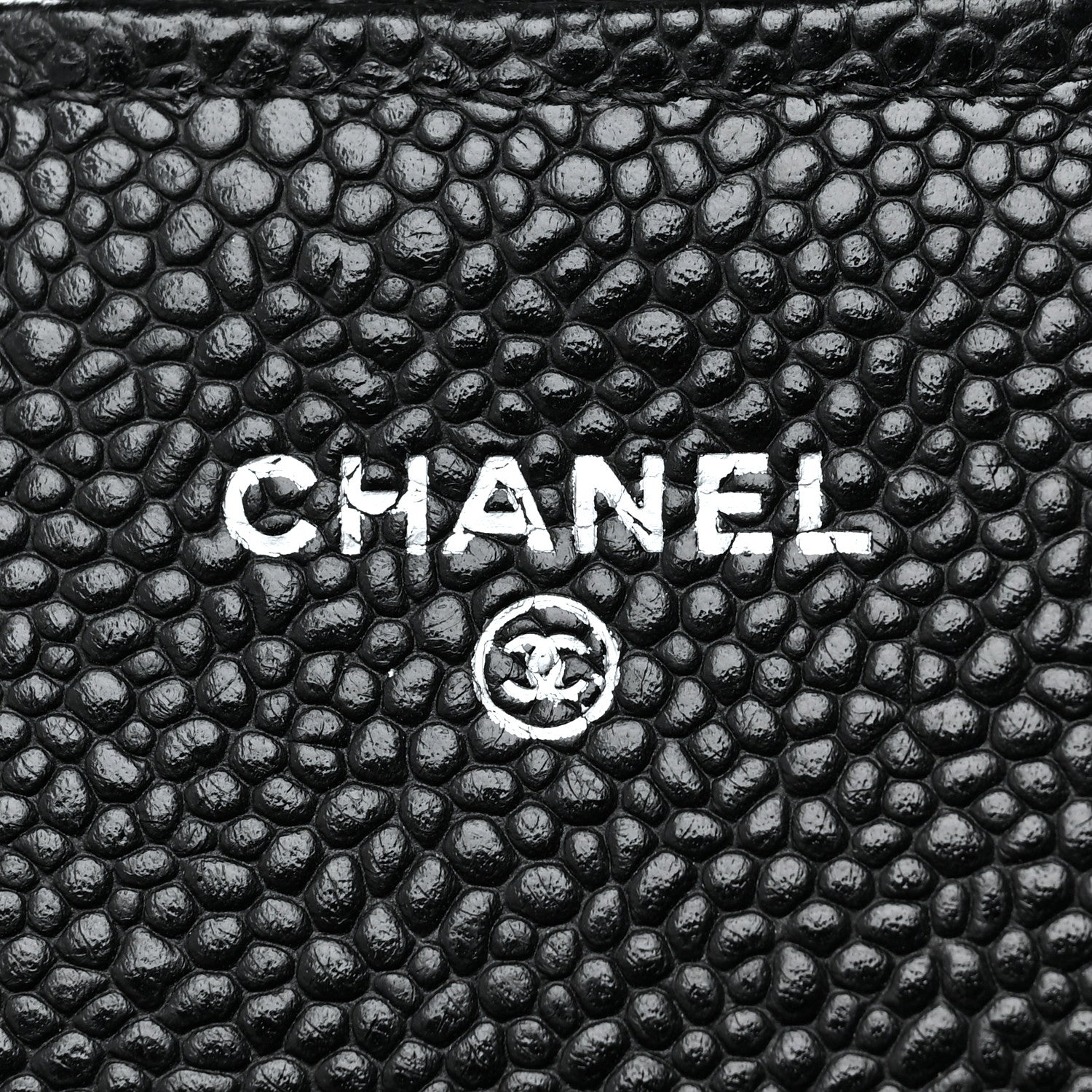 Chanel Caviar Quilted Large Gusset Flap Wallet Black 6 of 10