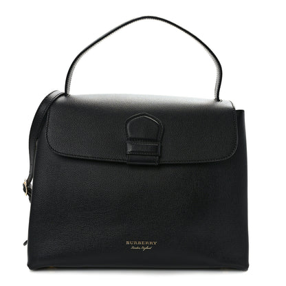 Burberry Derby Calfskin House Check Medium Camberley Black 1 of 18