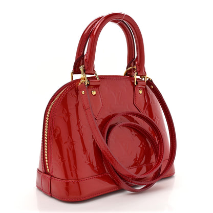 Louis Vuitton Vernis Alma BB Rose Indien 3 of 11