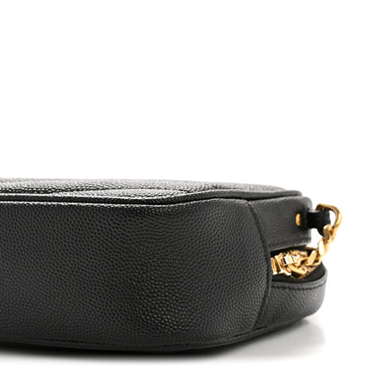 Saint Laurent Grain De Poudre Matelasse Monogram Mini Lou Camera Bag Black 10 of 12