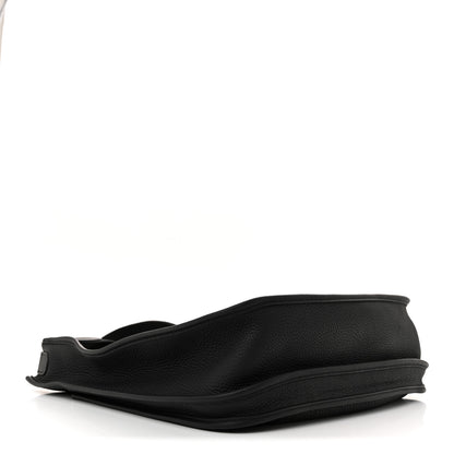 Hermes Taurillon Clemence Evelyne III GM Black 4 of 12