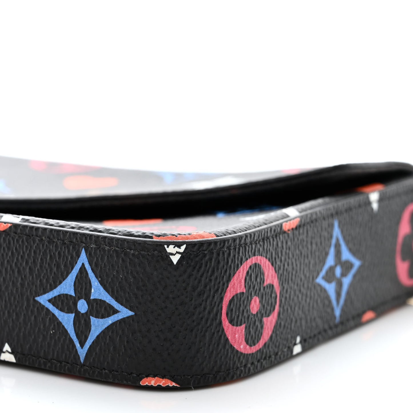 Game On Felicie Chain Wallet Black