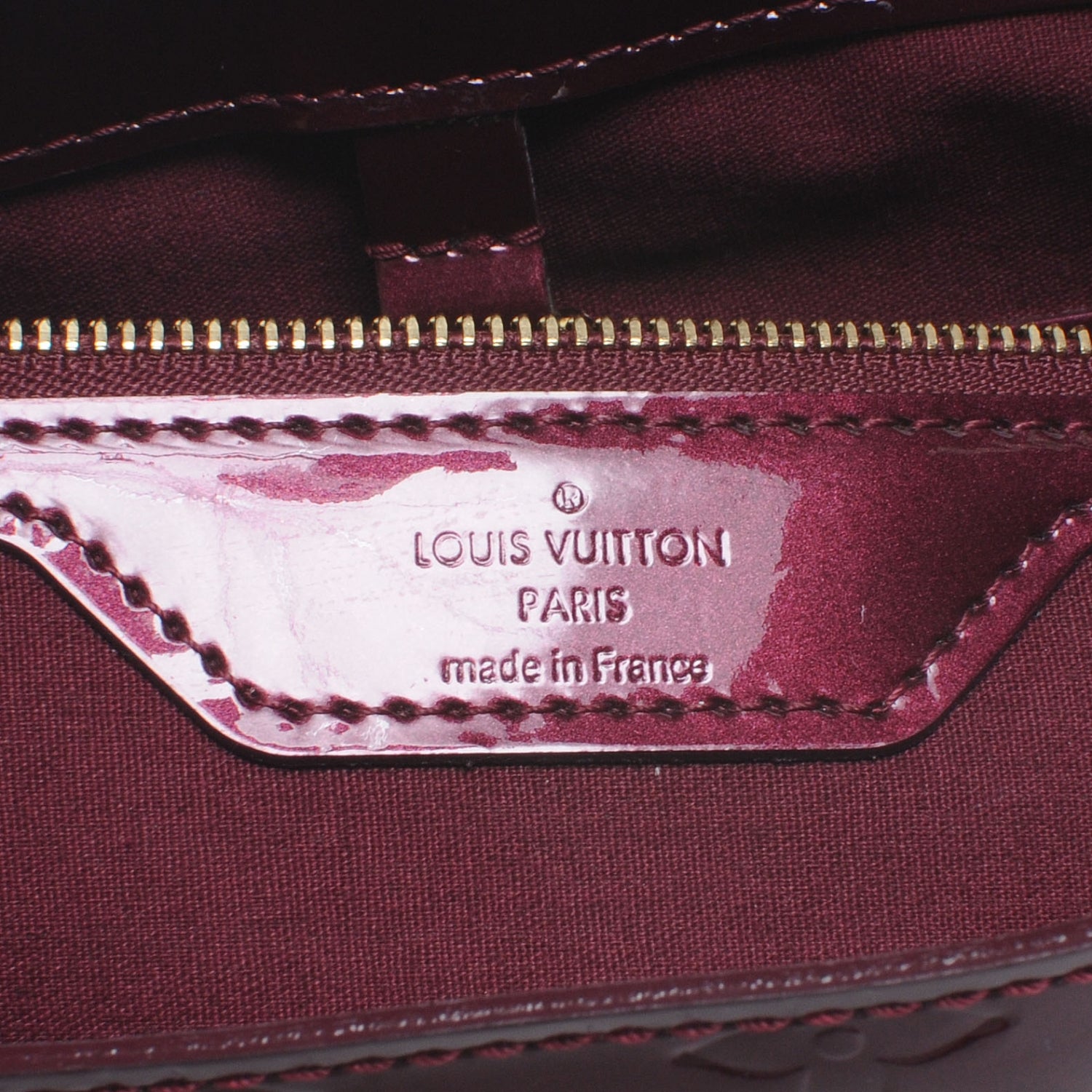 Louis Vuitton Vernis Wilshire MM Rouge Fauviste 6 of 7