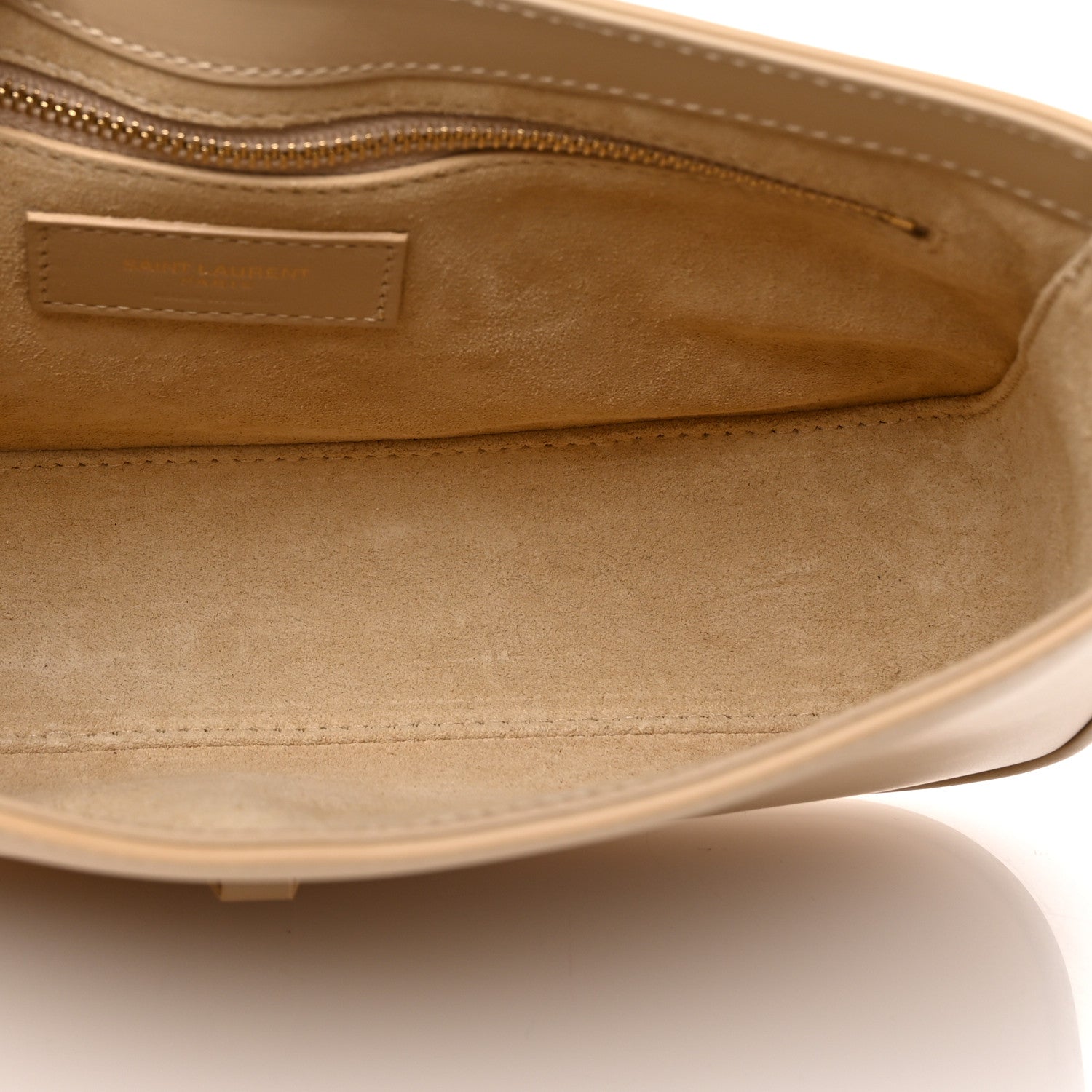 Saint Laurent Smooth Calfskin Le 5 A 7 Hobo Dark Beige 5 of 10