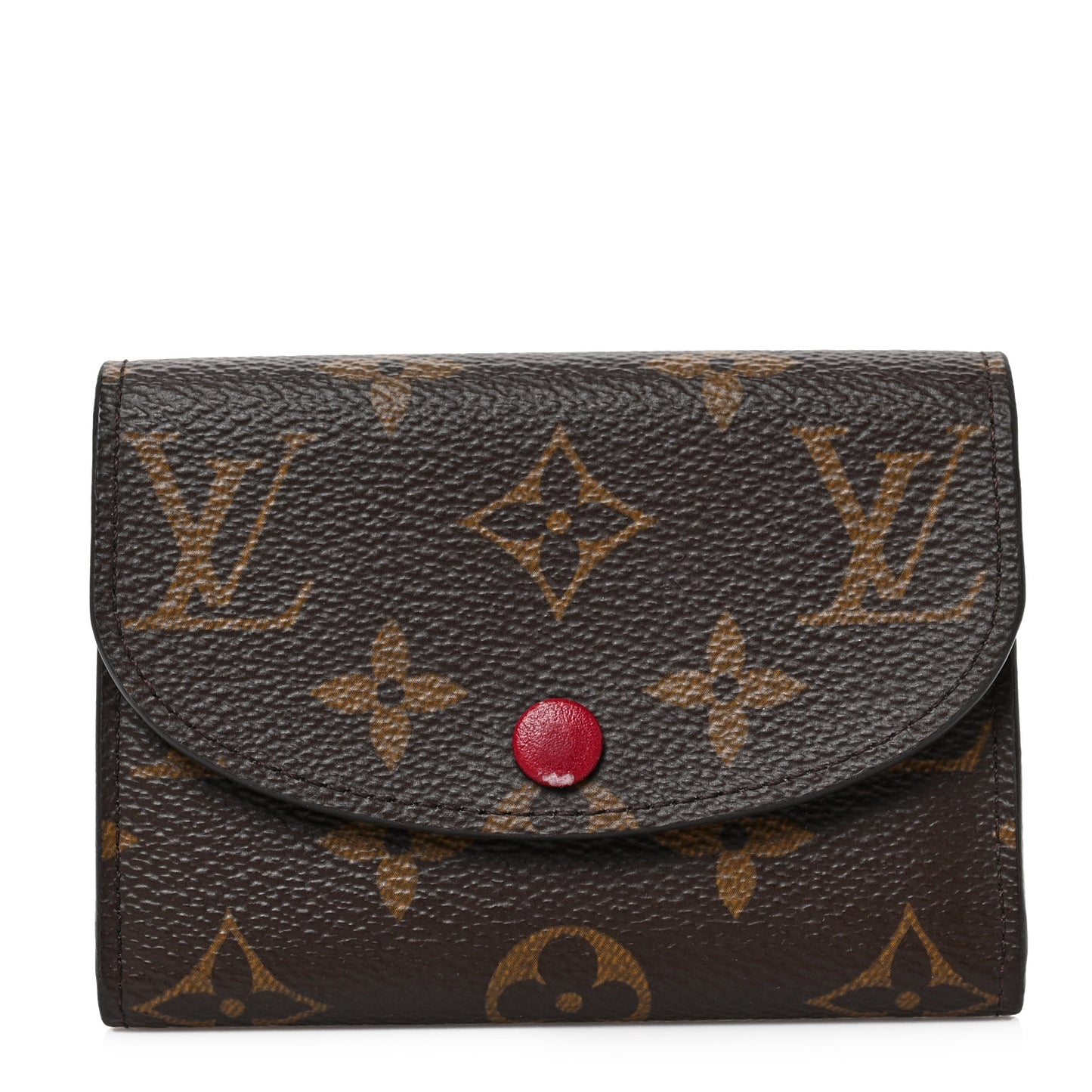 Monogram Rosalie Coin Purse Fuchsia