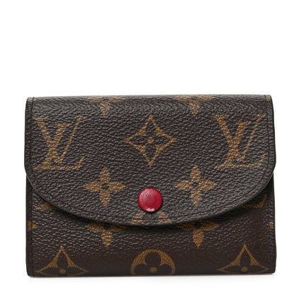 Louis Vuitton Monogram Rosalie Coin Purse Fuchsia 1 of 7