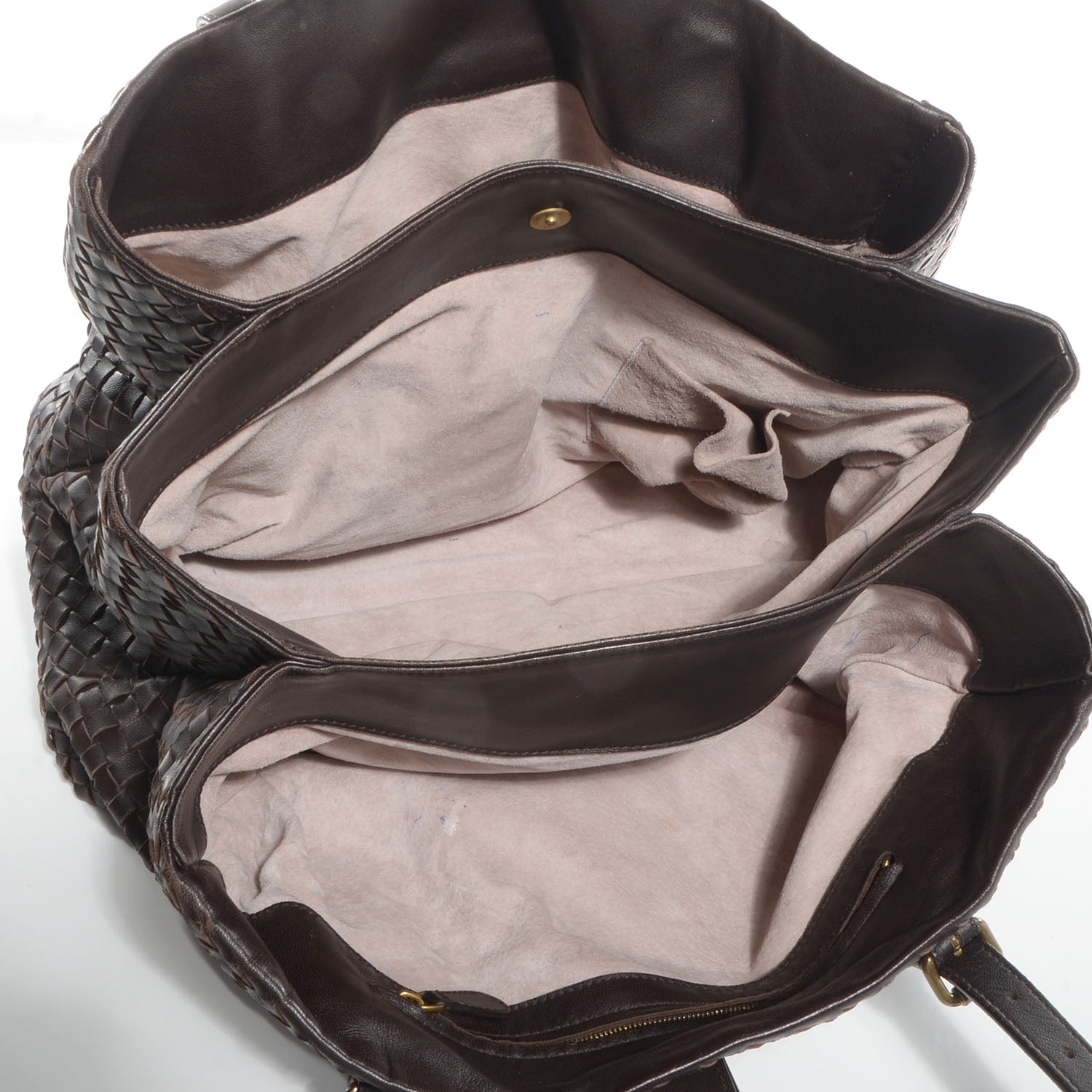 Bottega Veneta Nappa Intrecciato Medium Roma Tote Moro 5 of 8