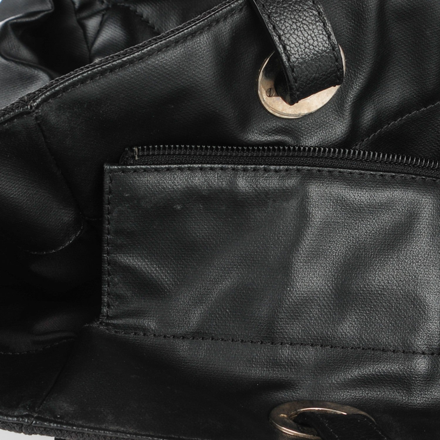 Chanel Coated Canvas Large Paris Biarritz Tote Black 12 of 12