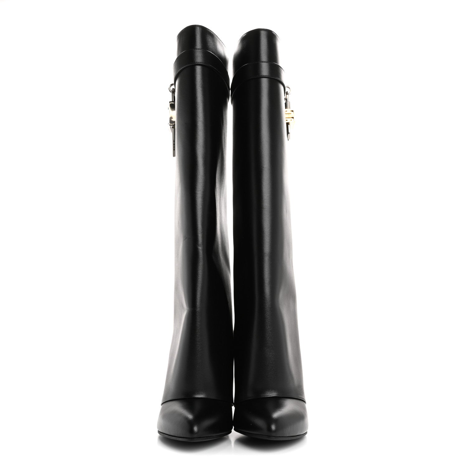 Givenchy Calfskin Shark Lock Pant Boots 40 Black 2 of 11