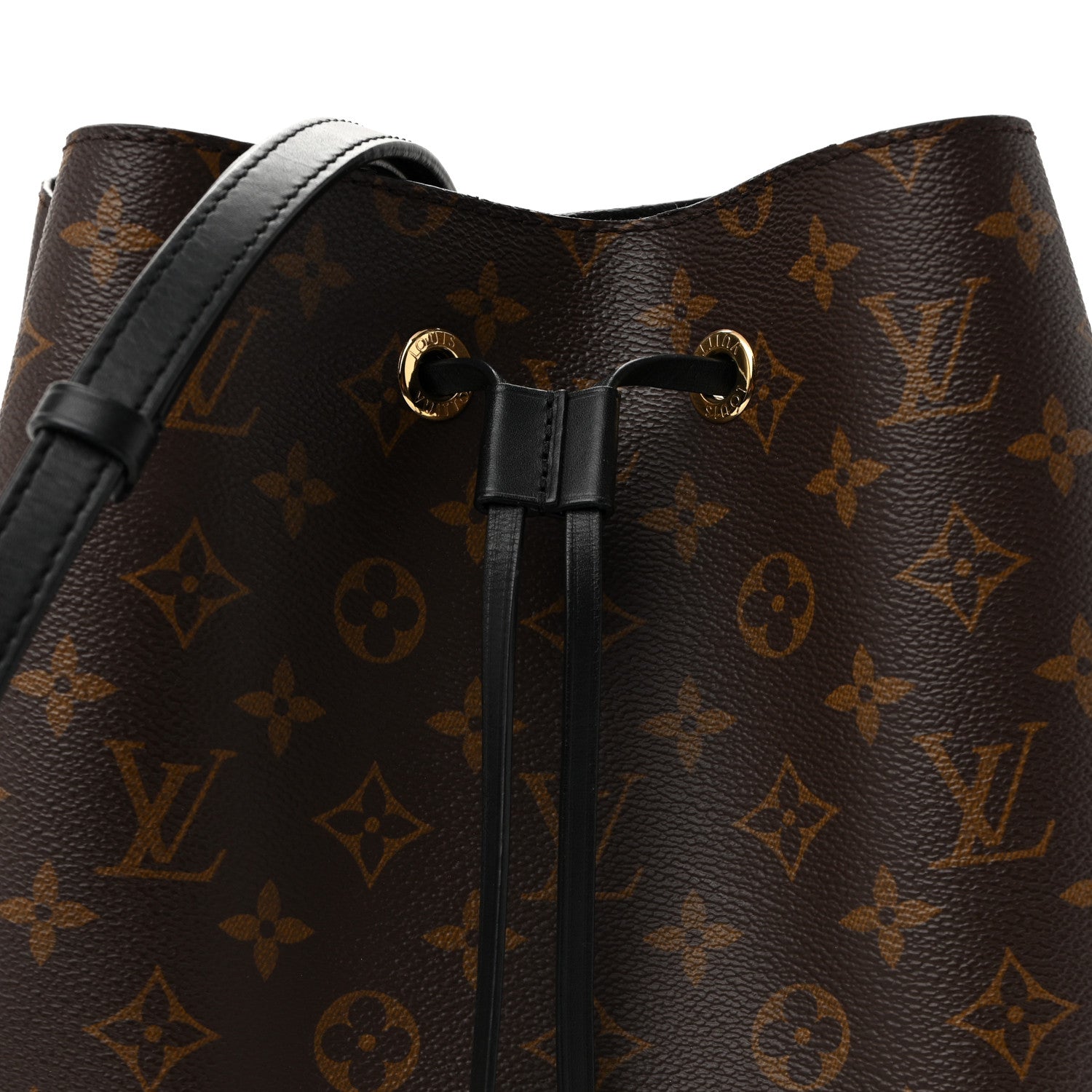 Louis Vuitton Monogram Neonoe MM Black 6 of 9