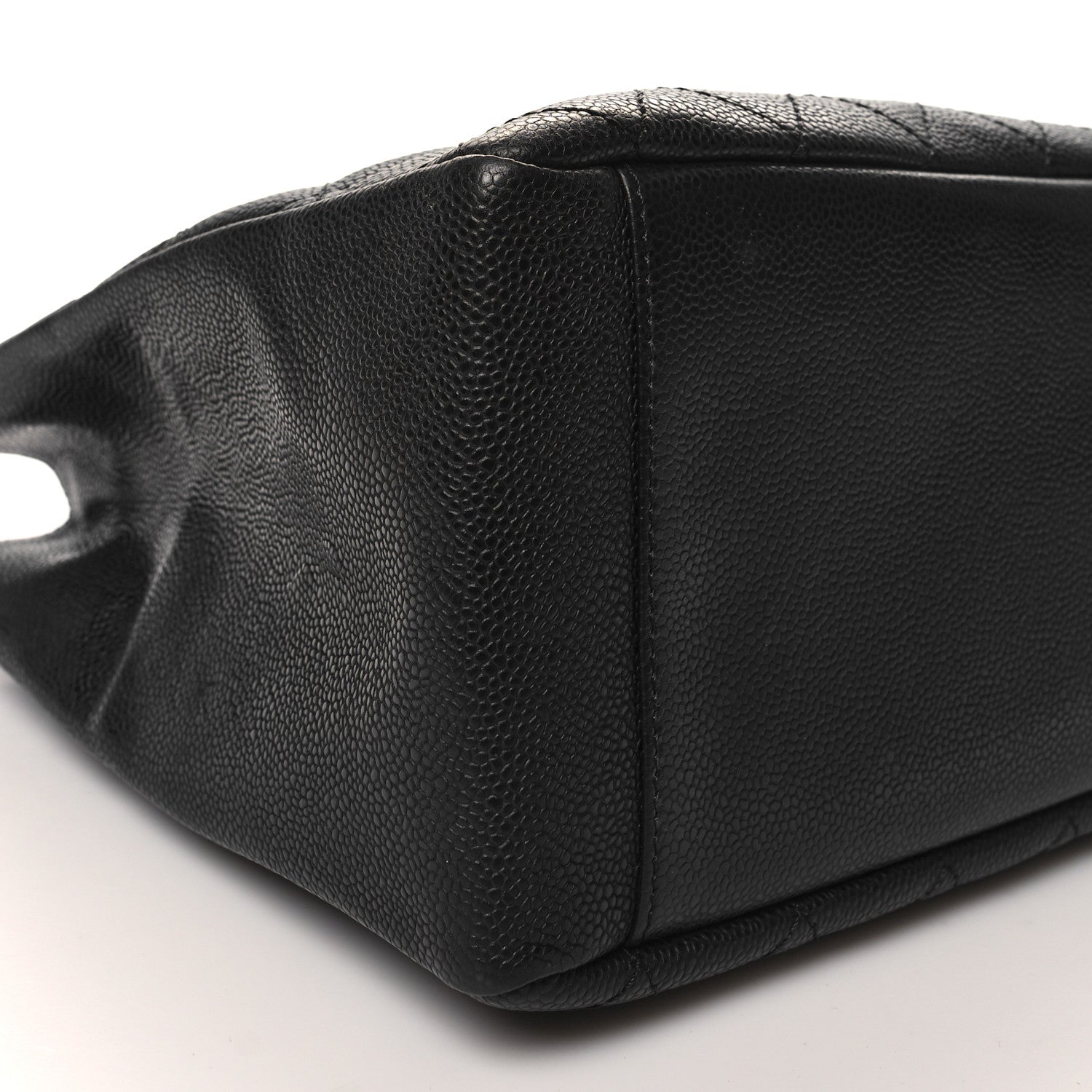Chanel Caviar Quilted Grand Shopping Tote GST Black 10 of 12