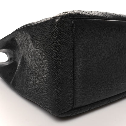 Chanel Caviar Quilted Grand Shopping Tote GST Black 10 of 12