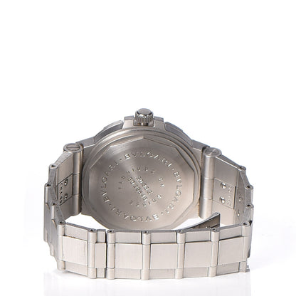 Bulgari Stainless Steel 38mm Diagono Scuba Automatic Watch Black 4 of 6