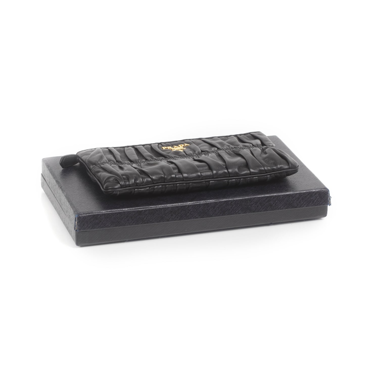 Prada Nappa Gaufre Pouch Nero Black 8 of 8