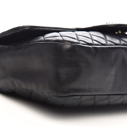 Chanel Lambskin Quilted Medium Westminster Pearl Flap Black 9 of 12