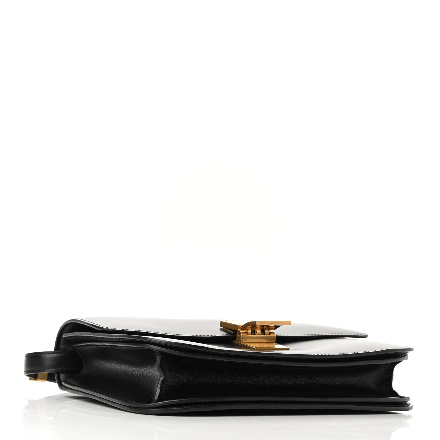 Celine Box Calfskin Medium Classic Box Flap Bag Black 4 of 9