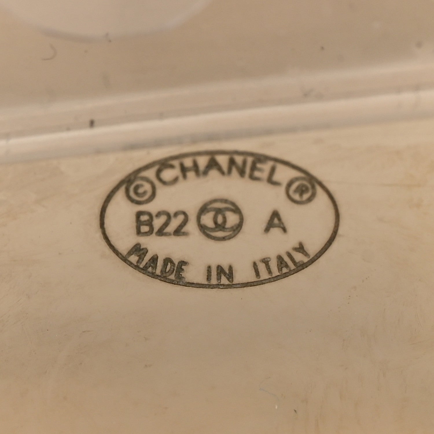 Chanel Enamel CC Brooch Set Gold Black White 3 of 4