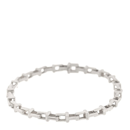 Tiffany Sterling Silver T Link Chain Bracelet 1 of 4